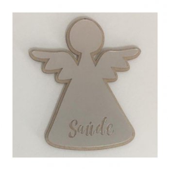Anjo em Acrílico e MDF