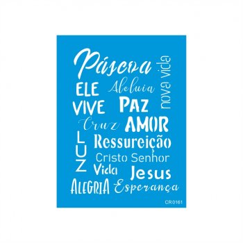 Stencil CR Laser Ele Vive - 15x20