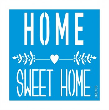 Stencil CR Laser Sweet Home - (P-M-G)